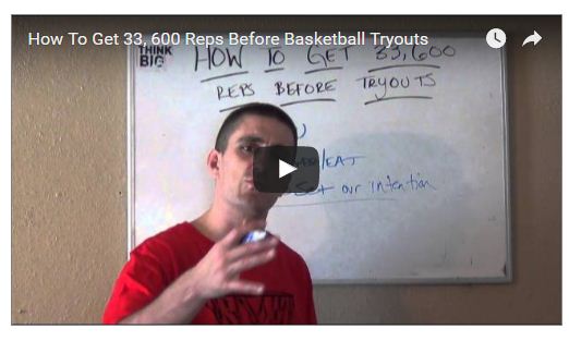 Basketball Video | How To Get 33, 600 Reps Before Basketball Tryouts by Tim Springer