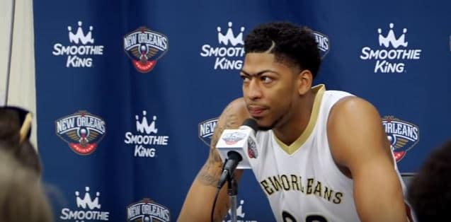 New Orleans Pelicans Offense for Anthony Davis
