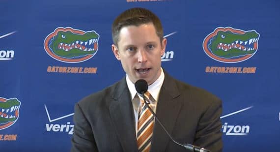 Mike White Florida Gators DHO Ball Screen Offense
