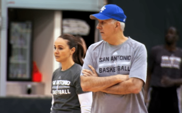 Gregg Popovich thinks that Becky Hammon is comparable to Steve Kerr and has the stuff to be an NBA Head Coach.  Latest Spurs Set Plays inside!